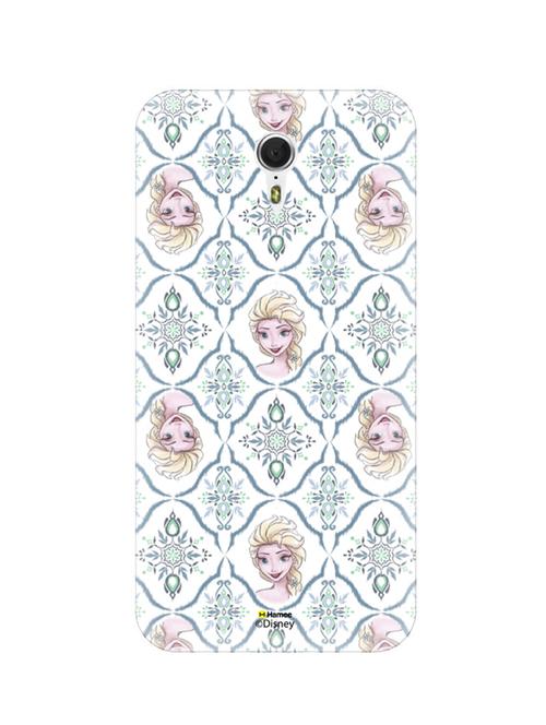 hamee disney princess frozen official licensed hard back case cover for coolpad mega 2.5 d (elsa / faces) - 12696424 - Very Small Image - 1