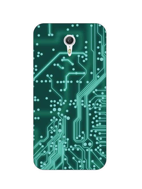 hamee thin fit plastic hard back case cover for coolpad mega 2.5 d (circuit board) - 12696554 - Very Small Image - 1