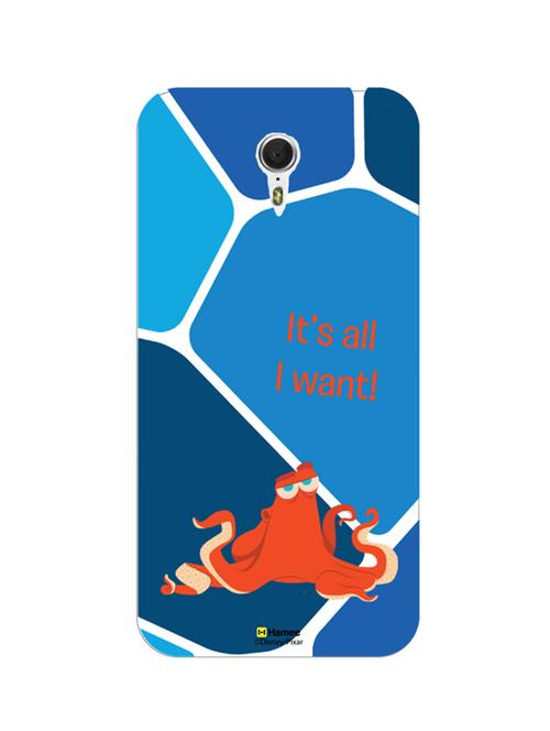 hamee disney pixar finding dory official licensed hard back case cover for htc 10 (hank / blue patches) - 12696681 - Very Small Image - 1