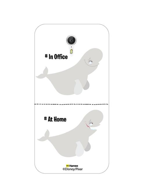 hamee finding dory official licensed hard back case cover for htc 10 ( bailey 3/white ) - 12696692 - Very Small Image - 1