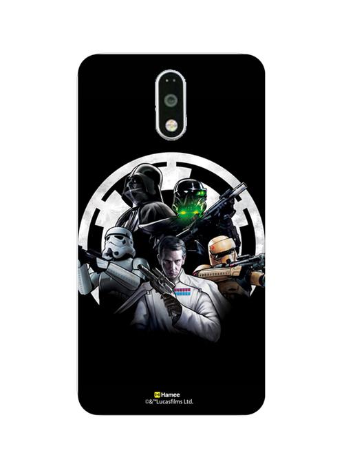 hamee official star wars rogue one licensed slim fit hard back case cover for motorola moto x force star wars group 4 - 12697862 - Very Small Image - 1