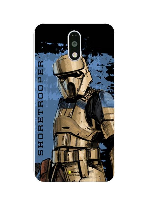 hamee official star wars rogue one licensed slim fit hard back case cover for motorola moto x force shore troopers 2 - 12697878 - Very Small Image - 1