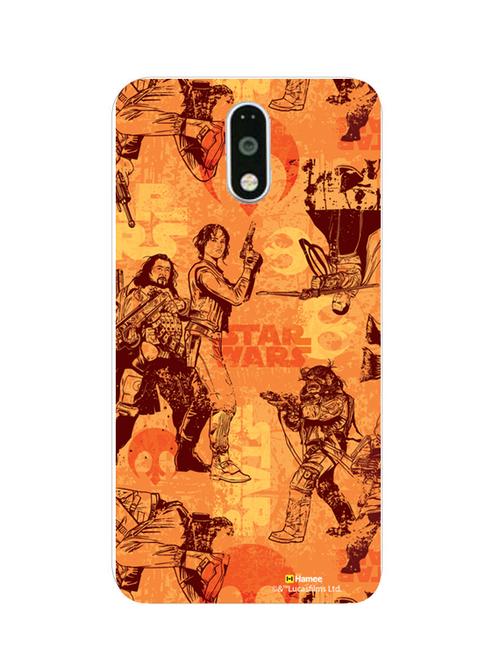 hamee official star wars rogue one licensed slim fit hard back case cover for motorola moto x force star wars group 6 - 12697885 - Very Small Image - 1