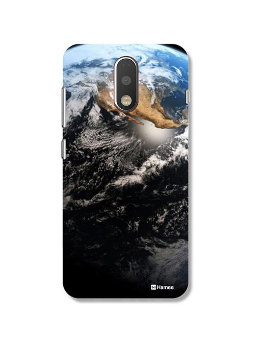 hamee tm thin fit printed hard back case cover for motorola moto x force cover (earth) - 12697990 - Very Small Image - 1