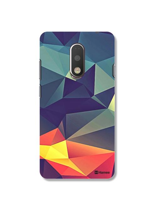 hamee tm thin fit printed hard back case cover for motorola moto x force cover (abstract) - 12698007 - Very Small Image - 1