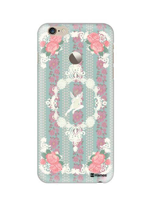 hamee tm thin fit printed hard back case cover for motorola moto x force cover (pink corner flower) - 12698106 - Very Small Image - 1