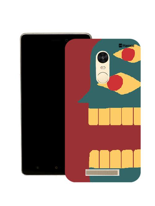 hamee tm thin fit printed hard back case cover for motorola moto x force cover (abstract face 2) - 12698134 - Very Small Image - 1