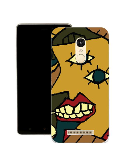 hamee tm thin fit printed hard back case cover for motorola moto x force cover (abstract face 4) - 12698141 - Very Small Image - 1