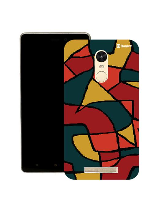 hamee tm thin fit printed hard back case cover for motorola moto x force cover (colourful abstract) - 12698143 - Very Small Image - 1