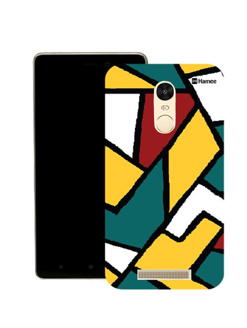 hamee tm thin fit printed hard back case cover for motorola moto x force cover (abstract shapes) - 12698159 - Very Small Image - 1