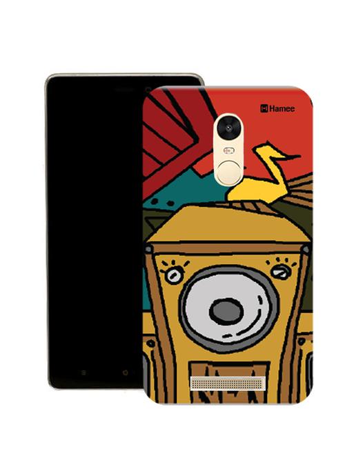 hamee tm thin fit printed hard back case cover for motorola moto x force cover (boom box) - 12698163 - Very Small Image - 1