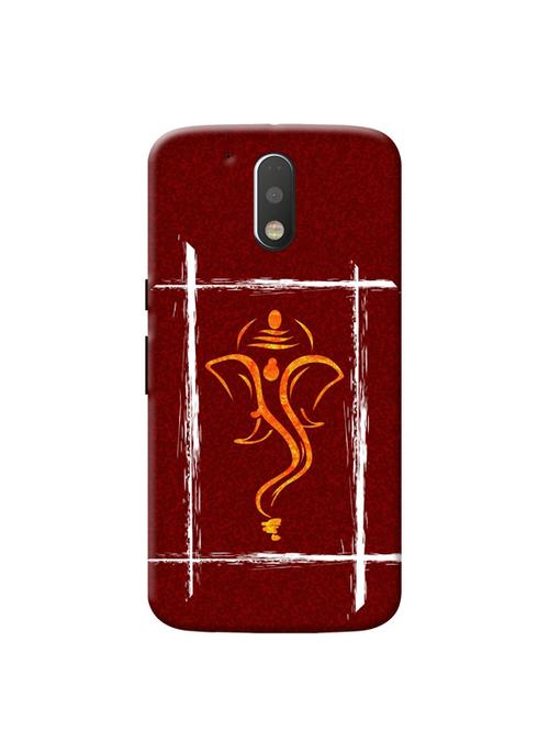 customizable hamee original cover thin fit plastic hard back case cover for motorola moto x force  ganesh ji 1 - 12698315 - Very Small Image - 1