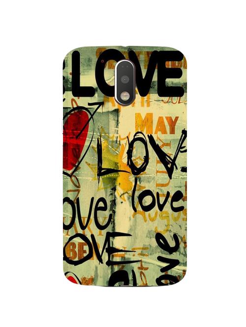 customizable hamee original cover thin fit plastic hard back case cover for motorola moto x force  love pattern 3 - 12698346 - Very Small Image - 1