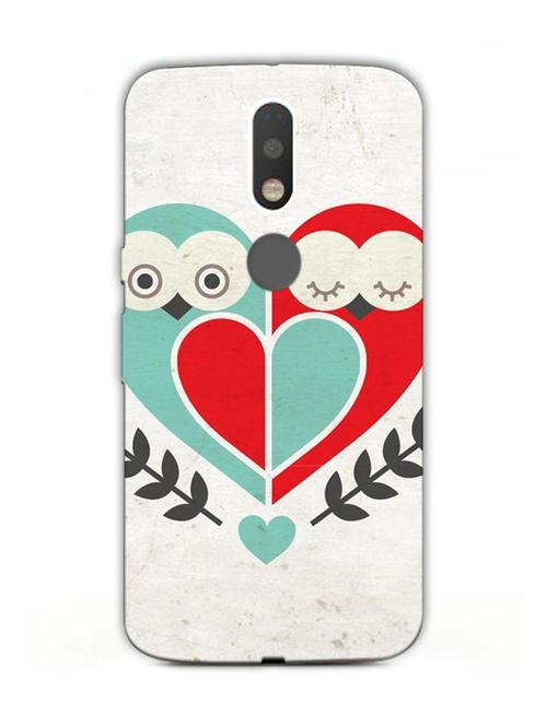 customizable hamee original cover thin fit plastic hard back case cover for motorola moto x force  lovely birds 3d - 12698347 - Very Small Image - 1