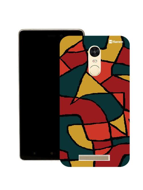 hamee original japanese cover thin fit plastic hard back case cover for motorola moto x force (colourful abstract) - 12698361 - Very Small Image - 1