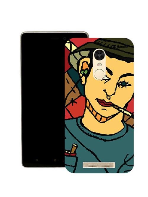hamee original japanese cover thin fit plastic hard back case cover for motorola moto x force (smoking guy) - 12698375 - Very Small Image - 1