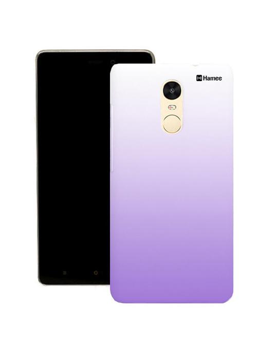 customizable hamee original cover thin fit plastic hard back case cover for motorola moto x force (purple ombre) - 12698415 - Very Small Image - 1