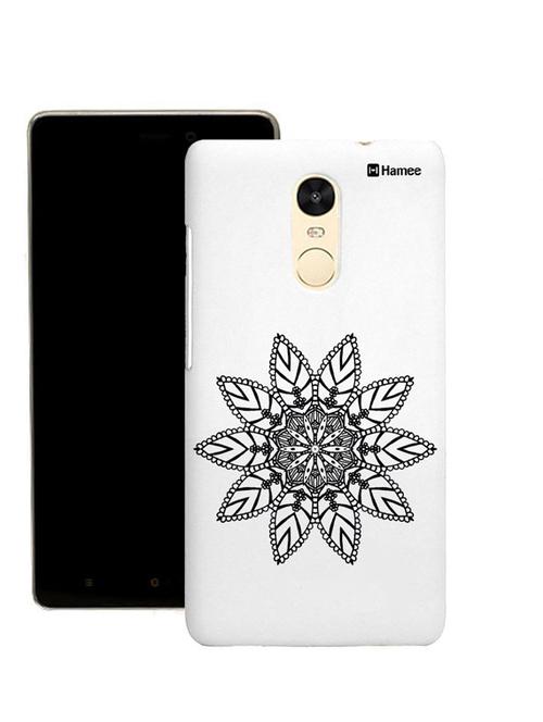 customizable hamee original cover thin fit plastic hard back case cover for motorola moto x force (ethnic henna flower) - 12698421 - Very Small Image - 1