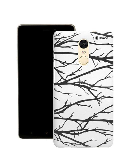 customizable hamee original cover thin fit plastic hard back case cover for motorola moto x force (black branches) - 12698461 - Very Small Image - 1
