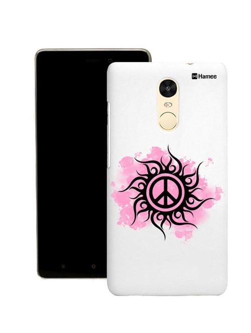 customizable hamee original cover thin fit plastic hard back case cover for motorola moto x force (pink peace) - 12698465 - Very Small Image - 1