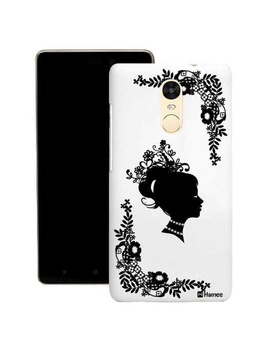 customizable hamee original cover thin fit plastic hard back case cover for motorola moto x force (black flower queen) - 12698471 - Very Small Image - 1