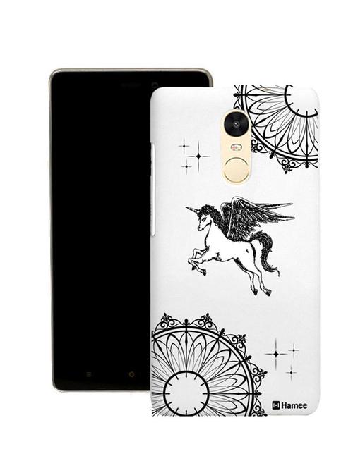 customizable hamee original cover thin fit plastic hard back case cover for motorola moto x force (flying unicorn) - 12698472 - Very Small Image - 1