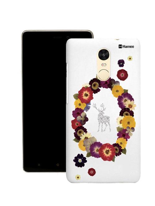 customizable hamee original cover thin fit plastic hard back case cover for motorola moto x force (flower garland) - 12698506 - Very Small Image - 1