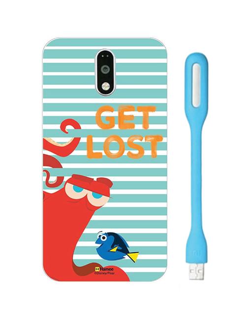 hamee disney pixar finding dory licensed hard back case cover for gionee s6s cover with free led light - combo 30 - 12698584 - Very Small Image - 1