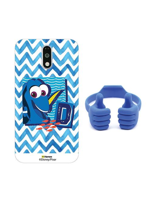 hamee disney pixar finding dory licensed hard back case cover for gionee s6s cover with free mobile stand - combo 8 - 12698602 - Very Small Image - 1