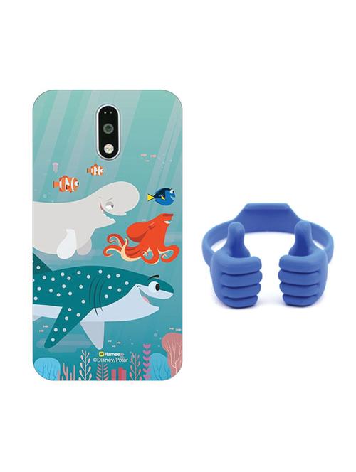 hamee disney pixar finding dory licensed hard back case cover for gionee s6s cover with free mobile stand - combo 20 - 12698614 - Very Small Image - 1
