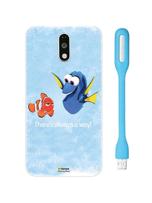 hamee disney pixar finding dory licensed hard back case cover for gionee s6s cover with free led light - combo 22 - 12698616 - Very Small Image - 1