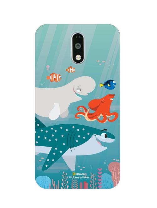 hamee disney pixar finding dory official licensed cover hard back case cover for gionee s6s ( finding dory characters/white ) - 12698644 - Very Small Image - 1