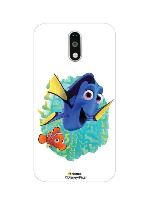 hamee disney pixar finding dory official licensed cover hard back case cover for gionee s6s ( dory nemo1/white ) - 12698658 - Very Small Image - 1