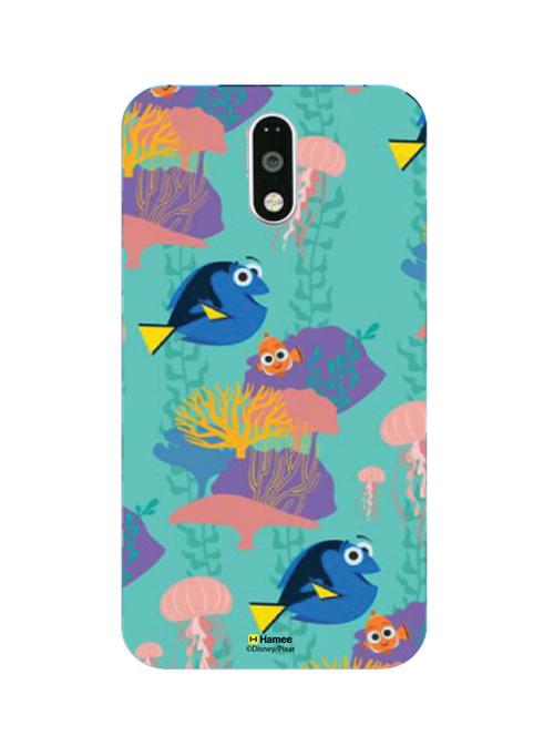 hamee disney pixar finding dory official licensed cover hard back case cover for gionee s6s (dory marlin / full print) - 12698679 - Very Small Image - 1