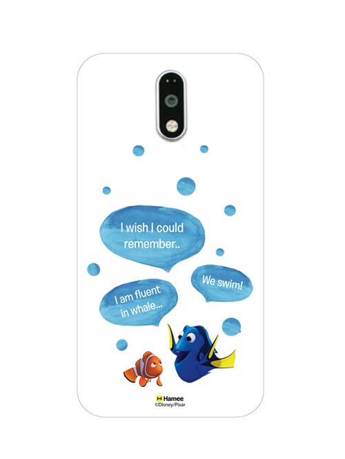 hamee disney pixar finding dory official licensed cover hard back case cover for gionee s6s (dory marlin / conversation) - 12698683 - Very Small Image - 1