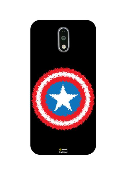 hamee marvel civil war captain america iron man licensed hard back case cover for gionee s6s cover ( shield illustration ) - 12698806 - Very Small Image - 1