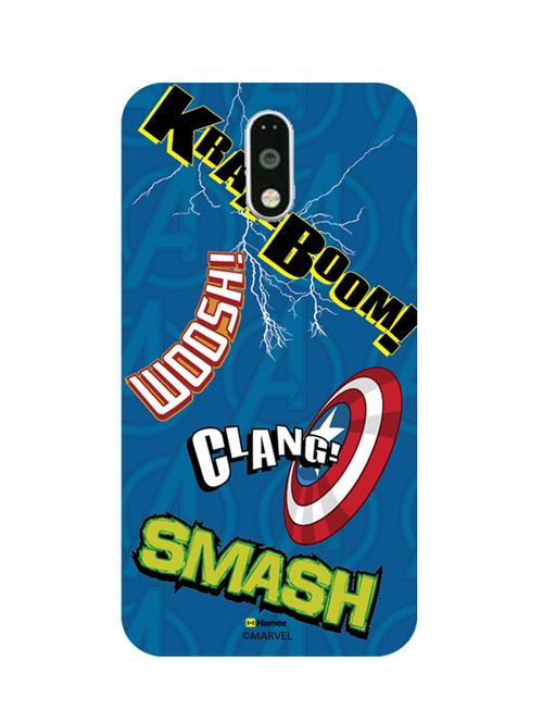 hamee original marvel character licensed cover slim fit plastic hard back case cover for gionee s6s (avengers noises) - 12698890 - Very Small Image - 1