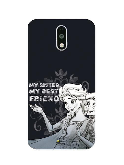 hamee disney princess frozen official licensed cover hard back case cover for gionee s6s (anna elsa / best friend) - 12699029 - Very Small Image - 1