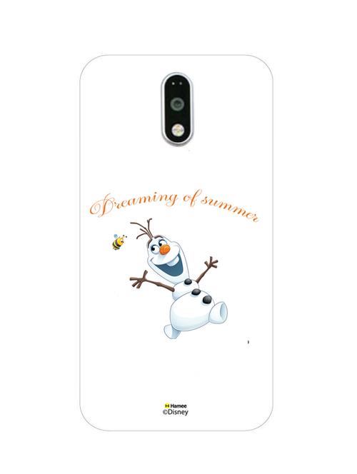 hamee disney princess frozen official licensed cover hard back case cover for gionee s6s (olaf / dreaming) - 12699037 - Very Small Image - 1