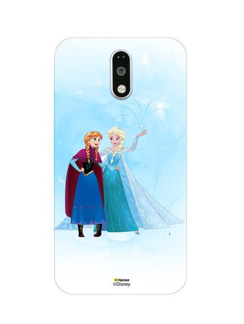 hamee disney princess frozen official licensed cover hard back case cover for gionee s6s (elsa anna / mist) - 12699045 - Very Small Image - 1