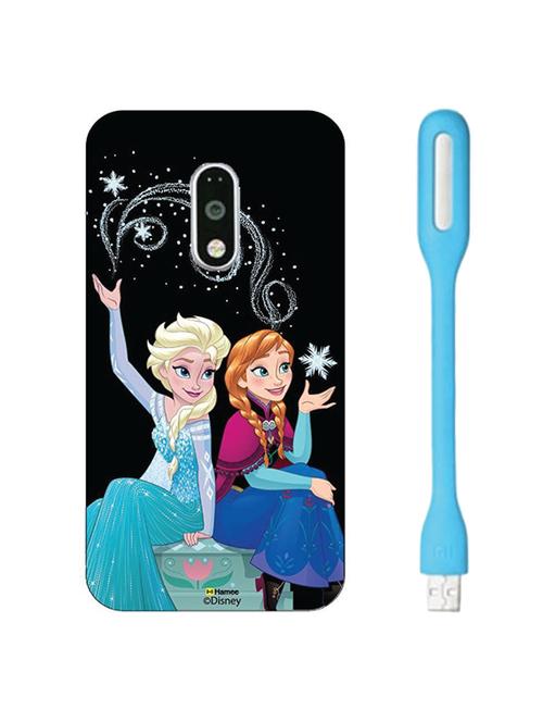 hamee disney frozen princess licensed hard back case cover for gionee s6s cover with free led light - combo 13 - 12699094 - Very Small Image - 1
