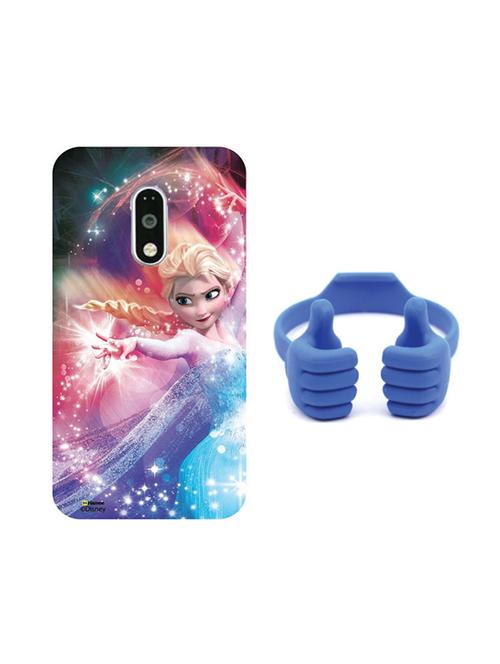 hamee disney frozen princess licensed hard back case cover for gionee s6s cover with free mobile stand - combo 20 - 12699101 - Very Small Image - 1