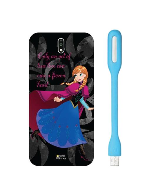hamee disney frozen princess licensed hard back case cover for gionee s6s cover with free led light - combo 48 - 12699129 - Very Small Image - 1