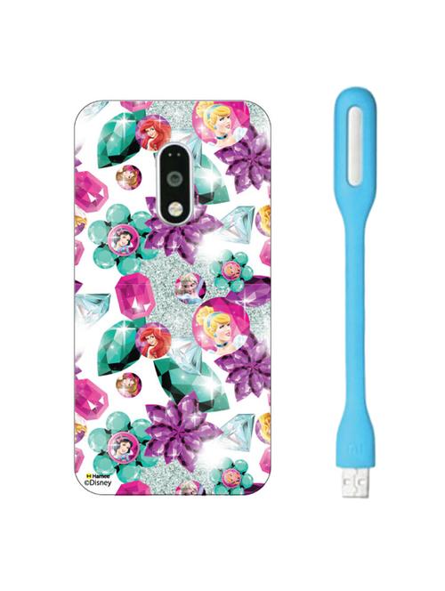 hamee disney princess official licensed hard back case cover for gionee s6s with free led  - 12699157 - Very Small Image - 1