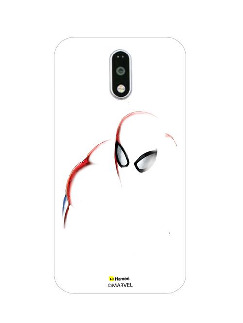 hamee marvel ultimate spider man licensed slim fit plastic hard back case cover for gionee s6s (line art / white) - 12699202 - Very Small Image - 1
