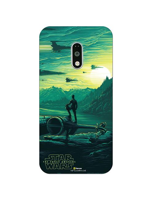 hamee official star wars the force awakens licensed slim fit hard back case cover for gionee s6s poe demeron - 12699326 - Very Small Image - 1