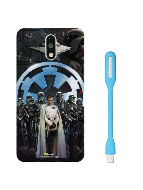 hamee official star wars rogue one licensed slim fit hard back case cover for gionee s6s with free usb led death trooper 2 - 12699354 - Very Small Image - 1