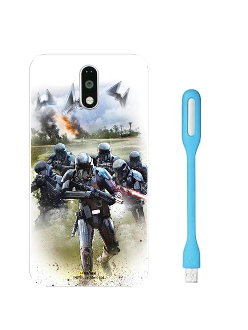 hamee official star wars rogue one licensed slim fit hard back case cover for gionee s6s with free usb led darth vader 1 - 12699361 - Very Small Image - 1