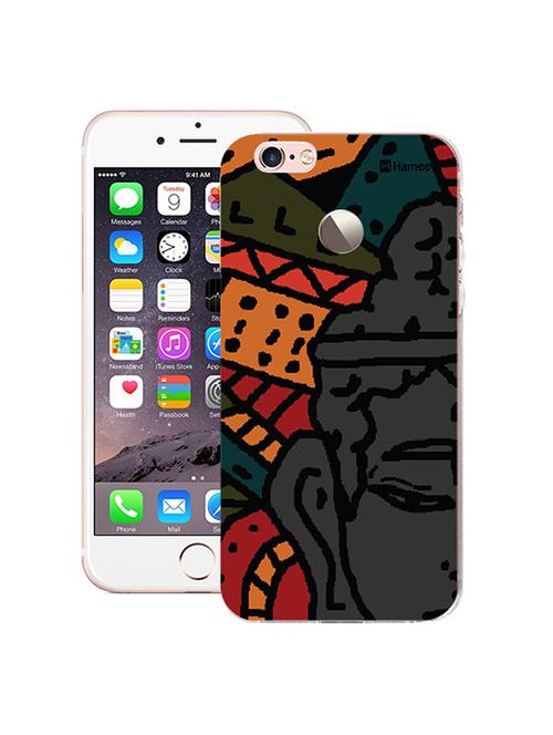 hamee tm thin fit printed hard back case cover for gionee s6s cover (ganesha painting) - 12699390 - Very Small Image - 1