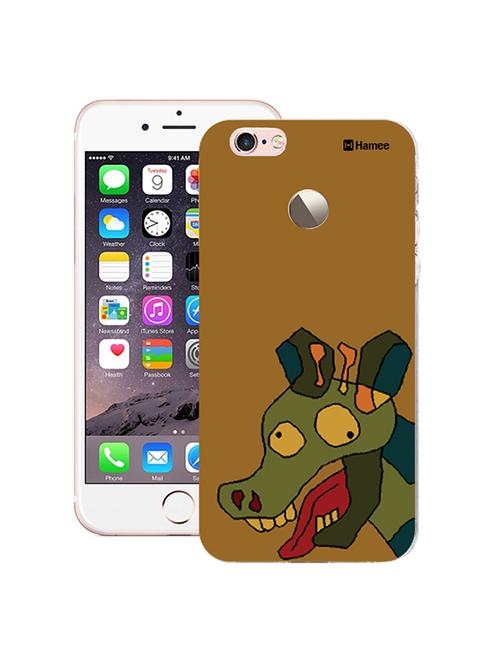 hamee tm thin fit printed hard back case cover for gionee s6s cover (ganesha blessings) - 12699391 - Very Small Image - 1